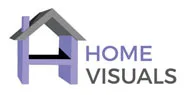 HomeVisualsLogo A logo for a home visualisation service